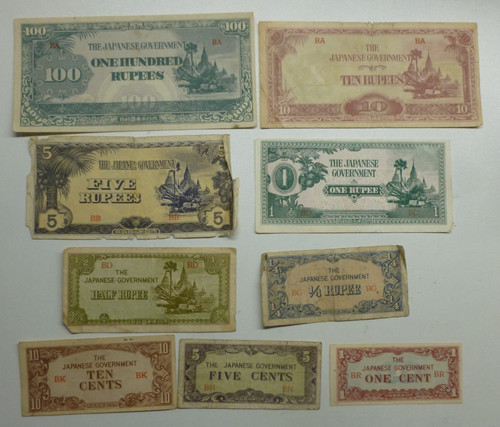Burma set old - 9,