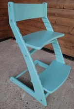 Birch ply- Adjustable High Chair for Toddlers - Turquoise 