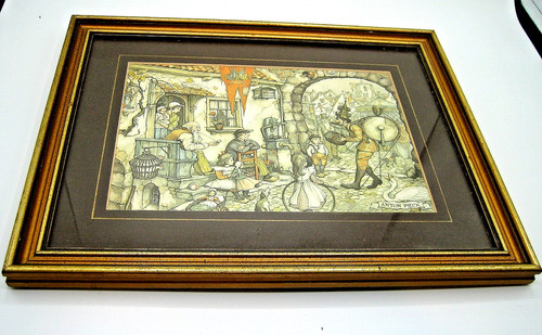 Anton pieck framed - framed, of