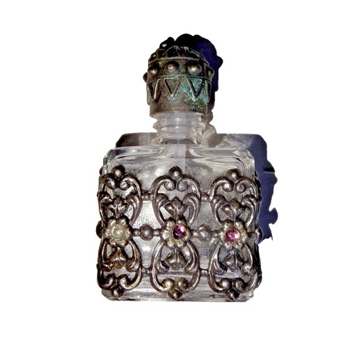 Vtg french ornate glass - vtg,