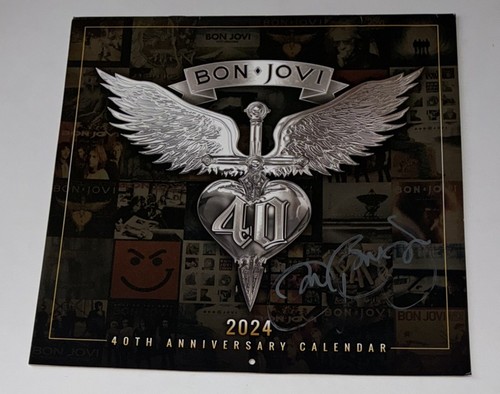 Signed jon bon jovi 2024 - signed,