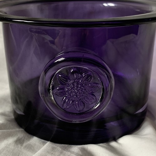 Dartington purple crystal - crystal, 3