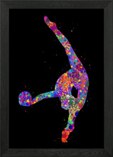 Rhythmic gymnastics Framed