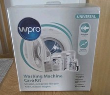 Wpro C00379699 Washing Machine Care Kit Anti-Limescale+Grease Remover and Magnet