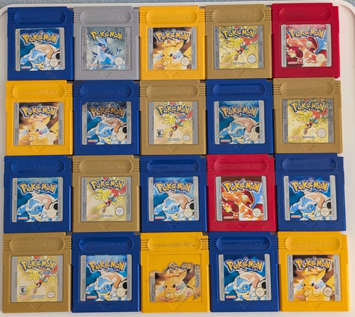 Nintendo gameboy pokemon - nintendo, games