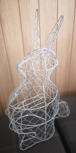 Metal wire hare rabbit - wire,