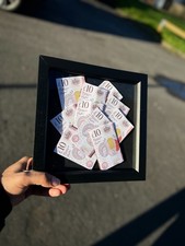 £10 Banknote Wall Art Frame |