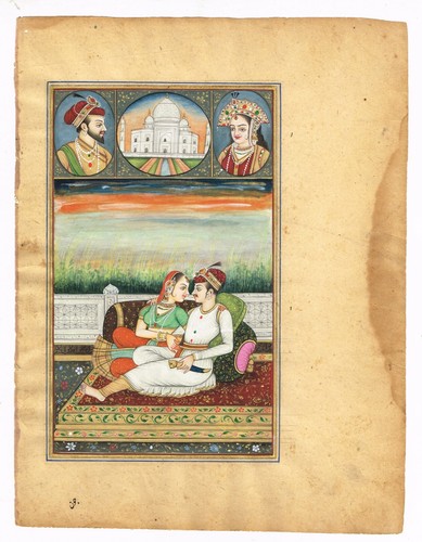 Mughal painting emperor - mughal, of