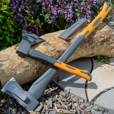 Log splitting axe - log,