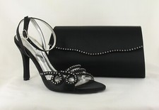 Womens Black Strappy sandal