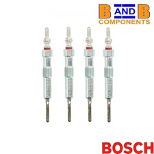 GLOW PLUGS x 4 BOSCH