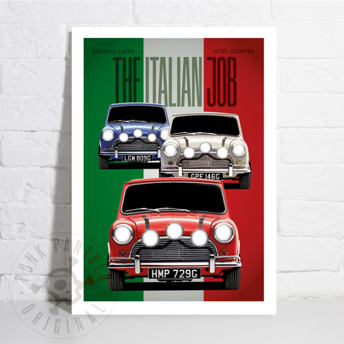 The italian job poster 1969 - the,