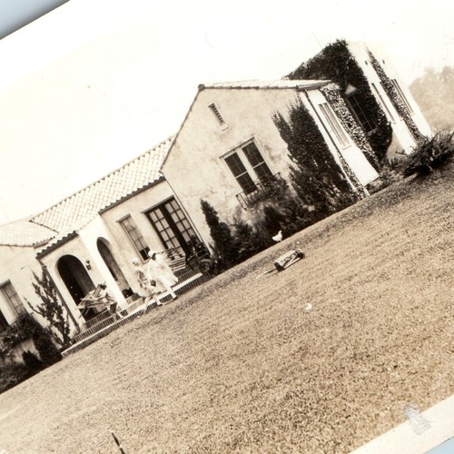 C1930s spanish revival - c1930s, stucco