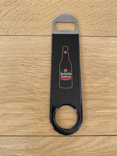 Estrella galicia beer bottle - beer,