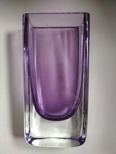 Galway amethyst block vase - block,