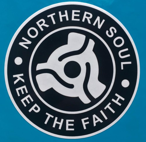 Northern soul vinyl sticker - northern,