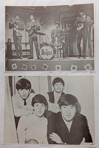 The beatles two large vintage - the,