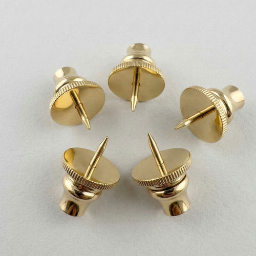 Brass reusable incense pins - brass,