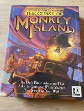 The Curse of Monkey Island PC CD-ROM - Big Box Version - Complete With Manual 