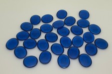 Lot of 30 Lab Created Blue Spinel Roman Centurion Intaglio Plaques - Jewellery