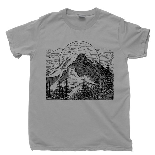 Camping shirt equipment - camping, t