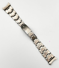 A 19mm riveted Rolex Oyster wristwatch bracelet dated 3/1963