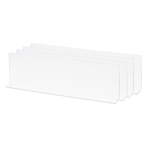4pcs type shelf dividers pvc - 4pcs,