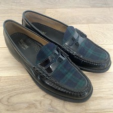 GH Bass Weejuns Tartan Plaid