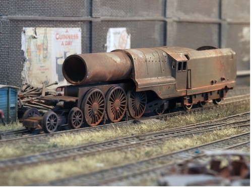 Scrapyard loco gauge - oo,