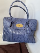 Fabulous Mulberry Blue Ostrich