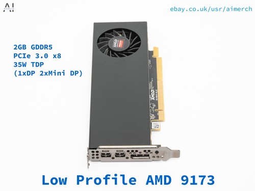 Low profile graphics card - , for