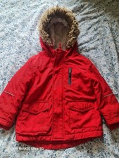 Authentic Next Boys Red Jacket Kids 3-4 Years Old Children Clothing