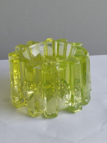 Vintage uranium yellow - yellow, topaz
