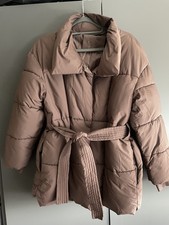 ❤️Puffit dark  brown mid length Puffer coat ~ Size S 12~ BNWOT. 