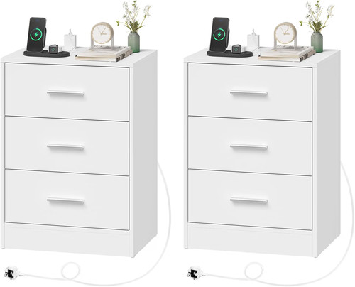 Woltu bedside tables - bedside, 2