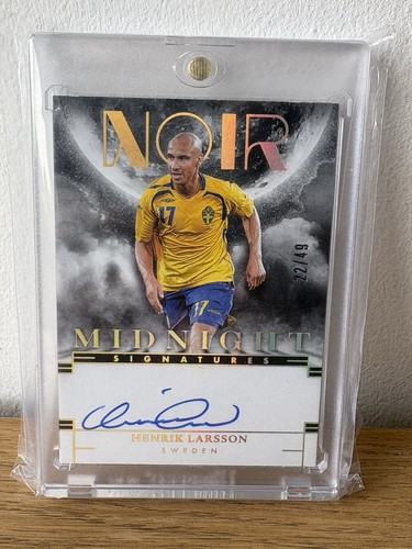Henrik larsson on card - /49,