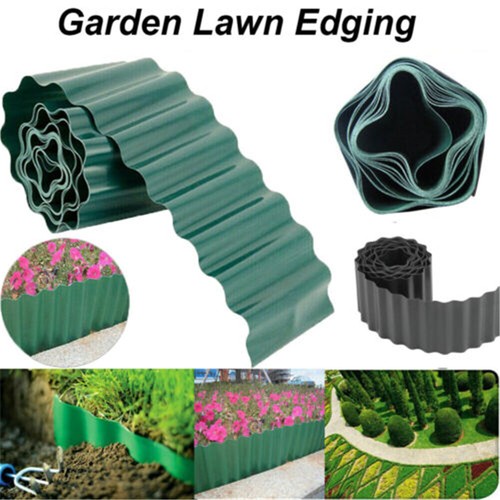 Long fence landscape garden - long,