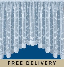 Lace Floral Net Curtain