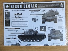 BISON DECALS 35173 - M48A2 PATTON TANK ON THE SINAI FRONT 1967 #5 - 1/35 DECALS