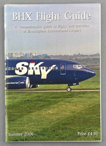 Bhx flight guide - bhx, 2006