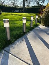 Set Of 4 Solar Post Lights