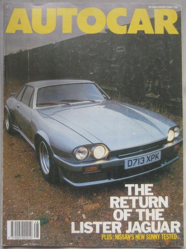 Autocar magazine november - autocar, 26