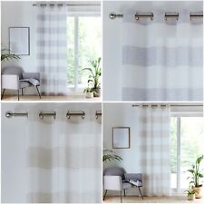 Crete Stripe Linen Look