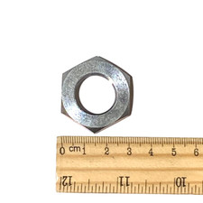 BSA/ Triumph Front Wheel Full Width Hub Spindle Nut 3/4" x 20 CEI OEM: 37-1246