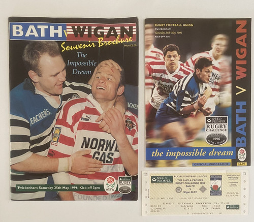 Bath wigan 1996 clash of - 1996,