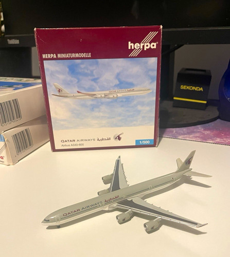Herpa qatar airways airbus - qatar,