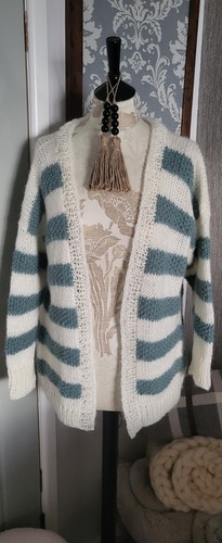 Gorgeous handknitted striped - handknitted,