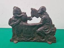 Antique 10" Cast Iron Figural