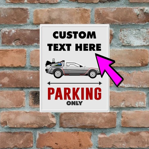 Custom text man - cave, metal