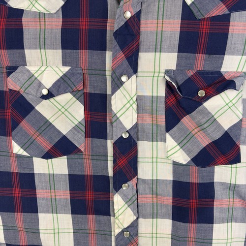 Vintage wrangler western shirt - wrangler,